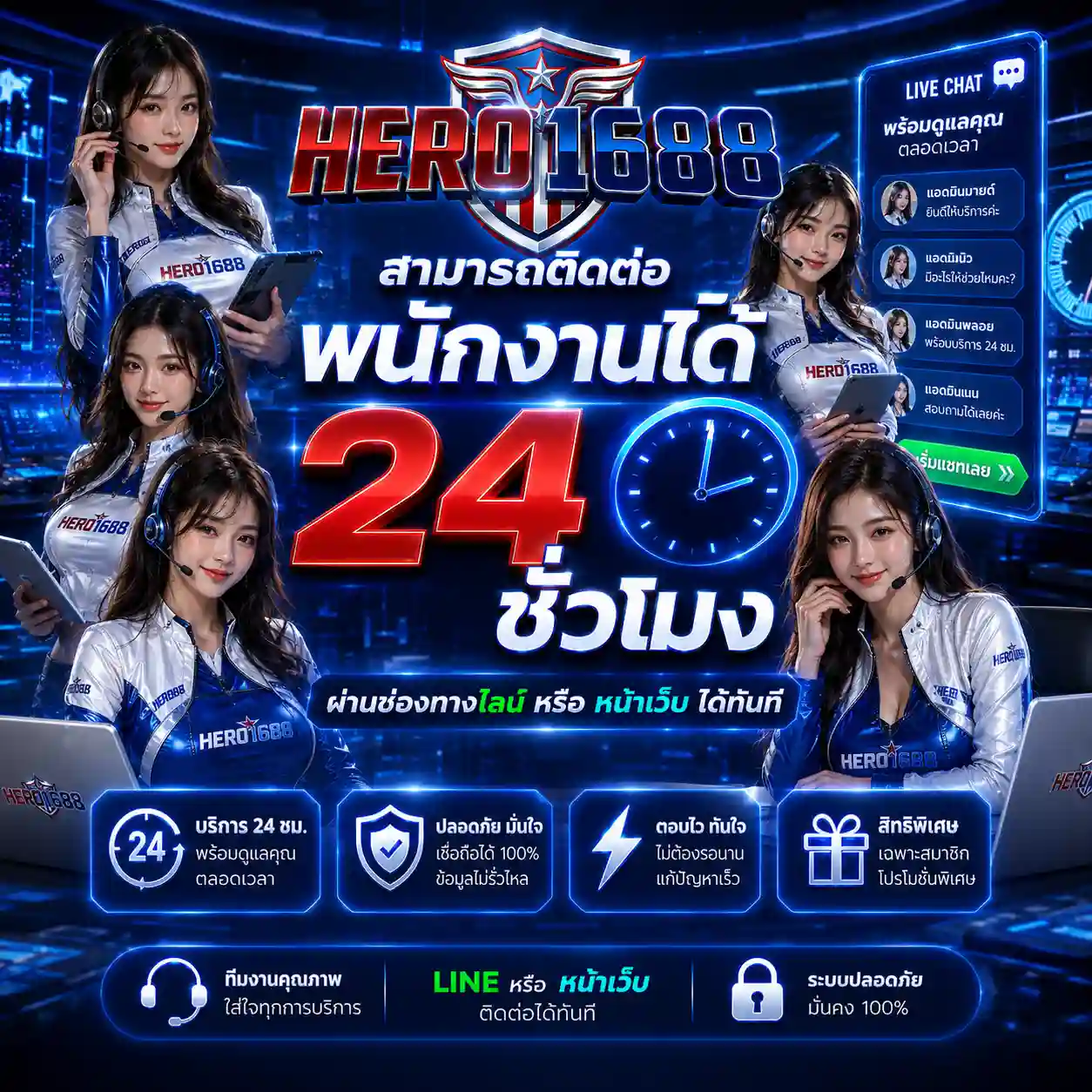 HERO1688 สล็อตไม่ล็อคยูส API ตรง ชนะเท่าไหร่ถอนหมด สมัครเลย